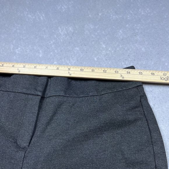 Talbots Pants Womens Size 8 Gray Boot Casual Pants Stretchy Business Wear - Picture 4 of 8